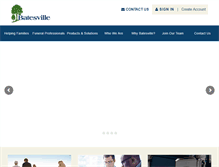 Tablet Screenshot of batesville.com